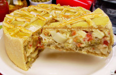 A MELHOR TORTA DE PALMITO QUE JA FIZ ....